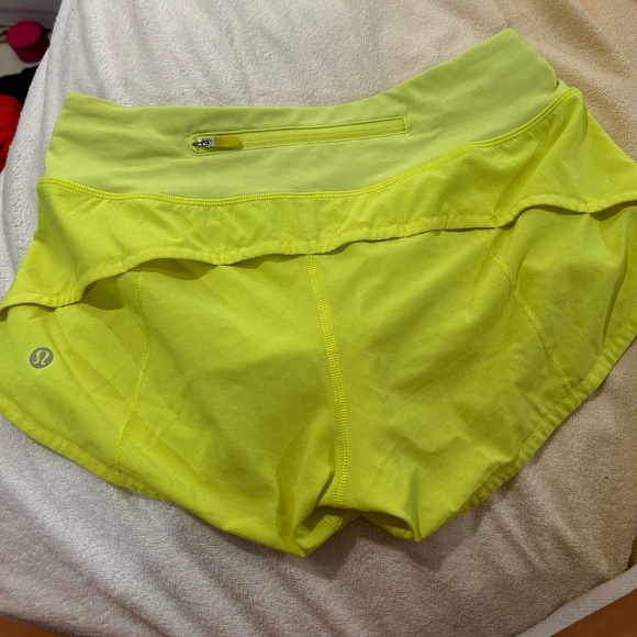 Lululemon Neon Shorts!!! - Picture 2 of 3